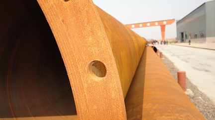 鋼管法蘭對(duì)接